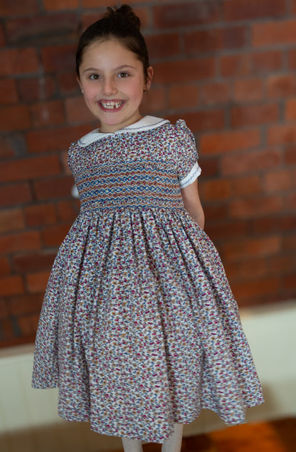 Hand smocked NEVE dress