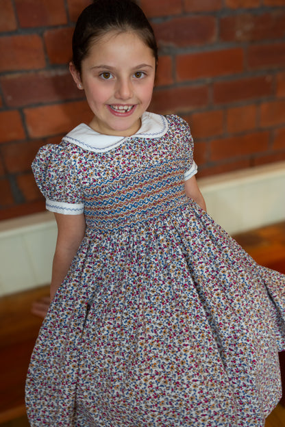 Hand smocked NEVE dress