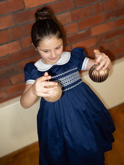 Hand smocked REGAL dress