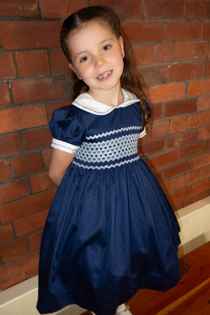 Hand smocked REGAL dress